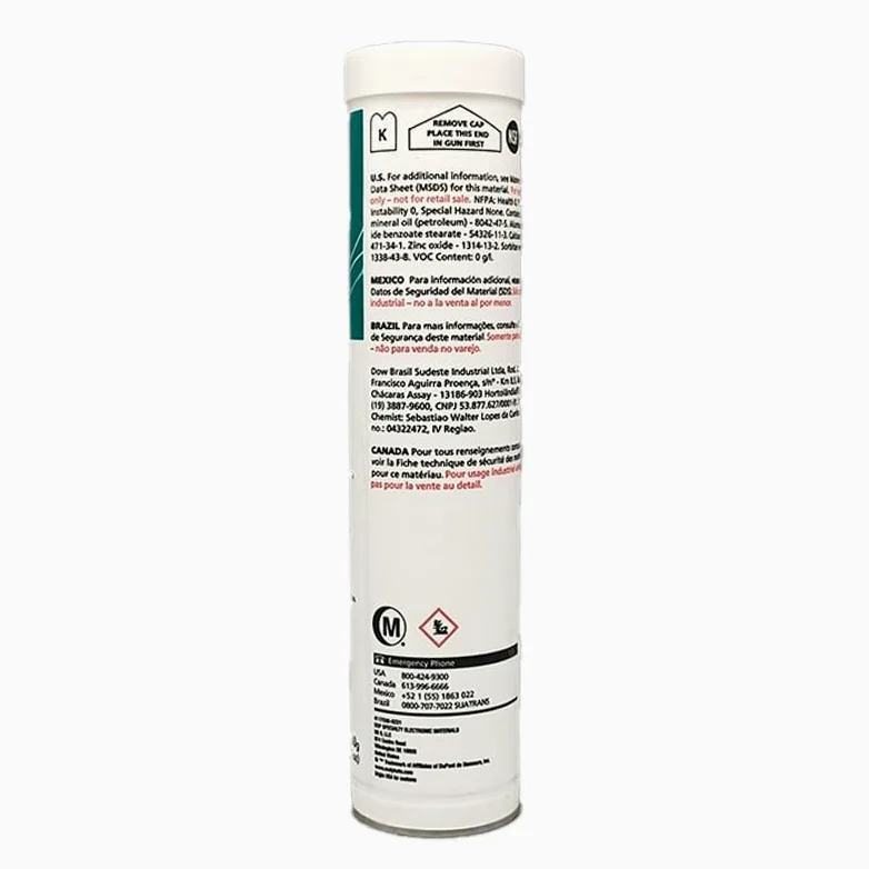 Molykote G-0052 FM White EP Grasa para rodamientos, 380 g, grasa multiusos para contacto con alimentos ocasional, lubricante mecánico para rodamientos, cadenas, engranajes, seguro para alimentos, alta