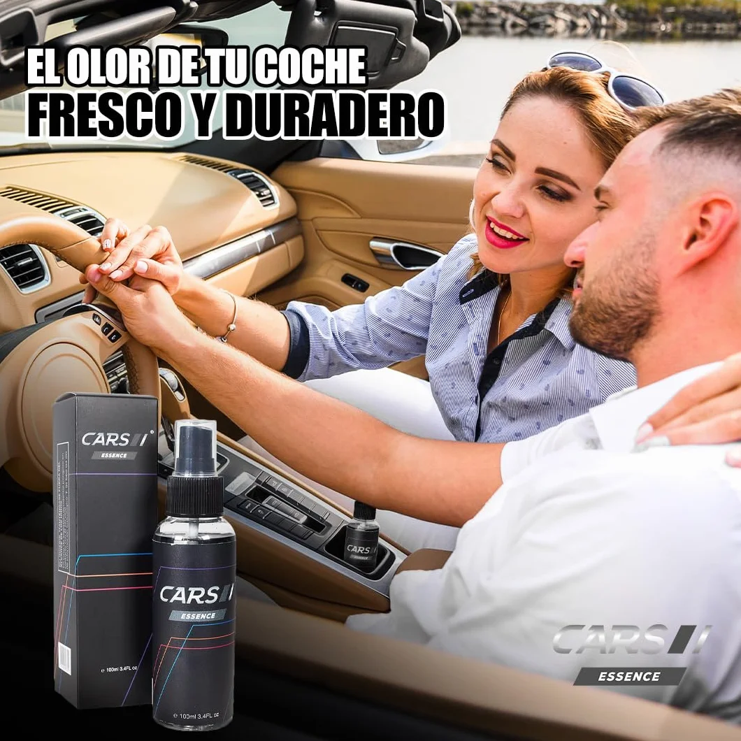 Ambientador para Coche 100ml | Perfume para Vehículos | Tu Coche con Olor Fresco y Duradero | Neutraliza y Elimina los olores