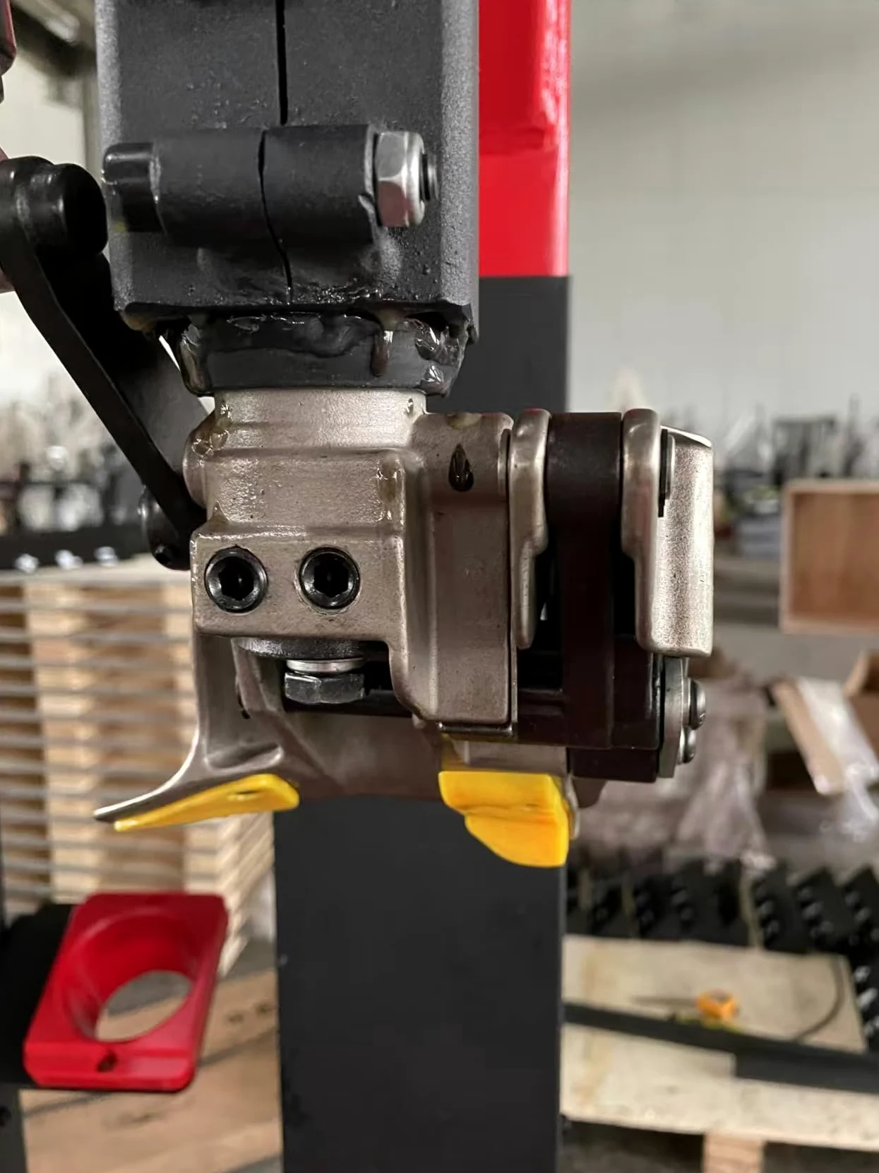 Tire Changer Flips Bird Head