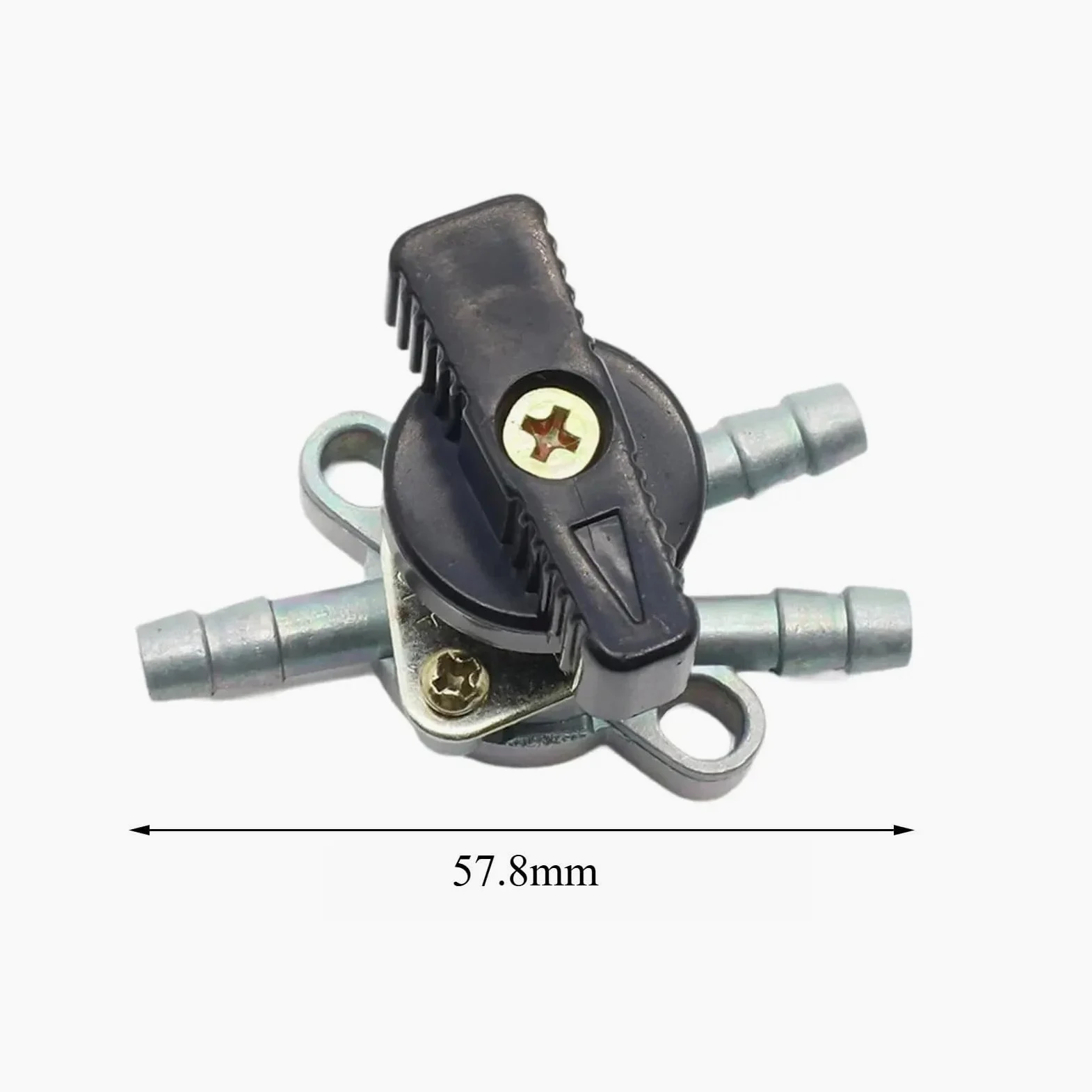 Carburador para Motor Grifo de Tanque de Combustible 2 en 1, Llave de Purga de Combustible de 3 vías, válvula Resistente, Accesorio para ATV Cortacésped de carburador