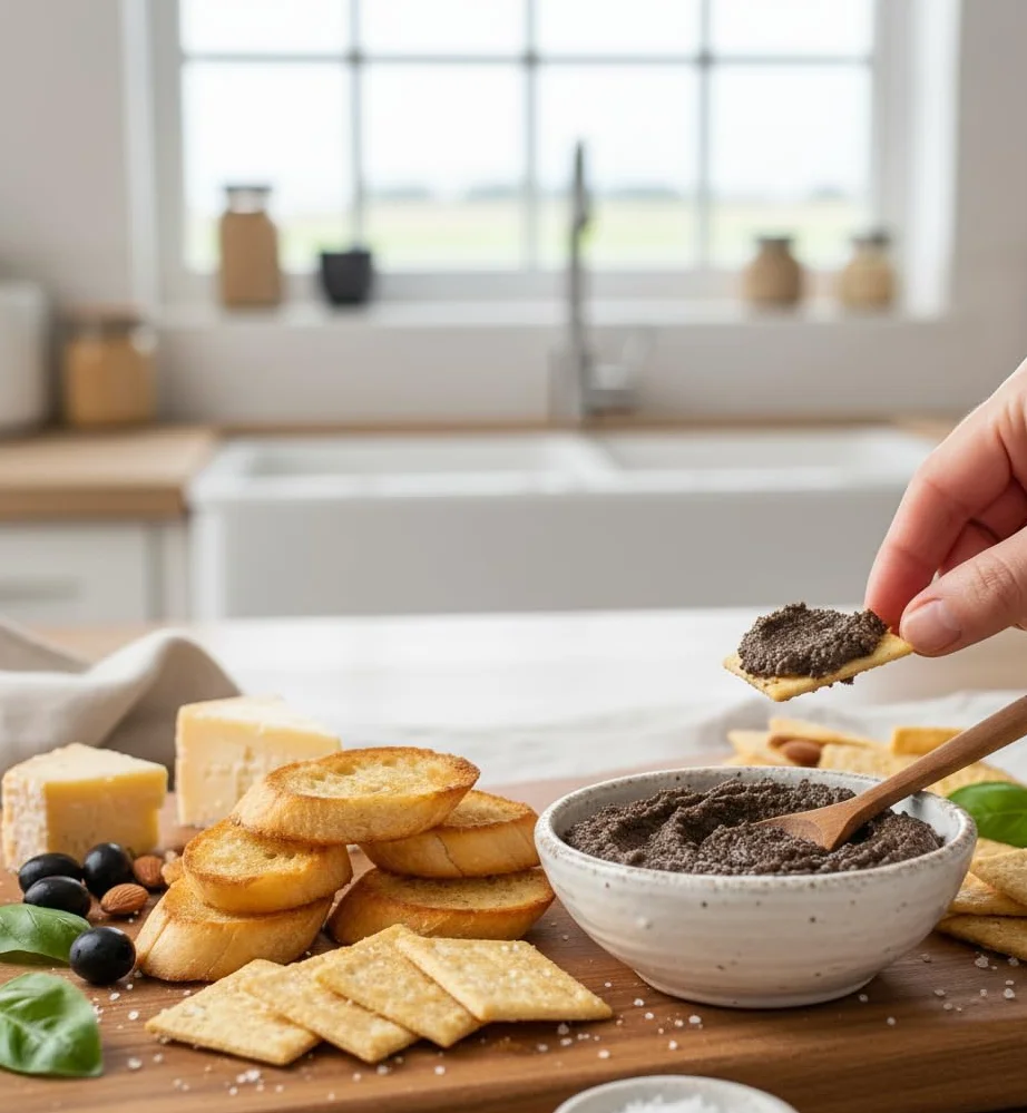 Villaolivo Paté Gourmet Aceitunas Negras 100% Natural Pack 3x125 g Tapenade Artesanal Sin Conservantes Aperitivo Español