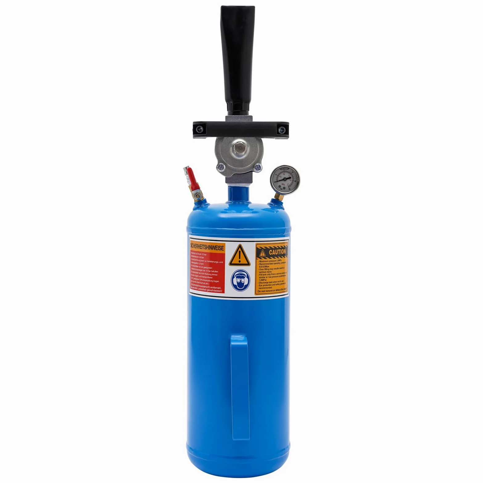 Medidor de presión de neumáticos, Manómetro, 8 l, inflador de neumáticos, 145 psi, inflador de neumáticos profesional