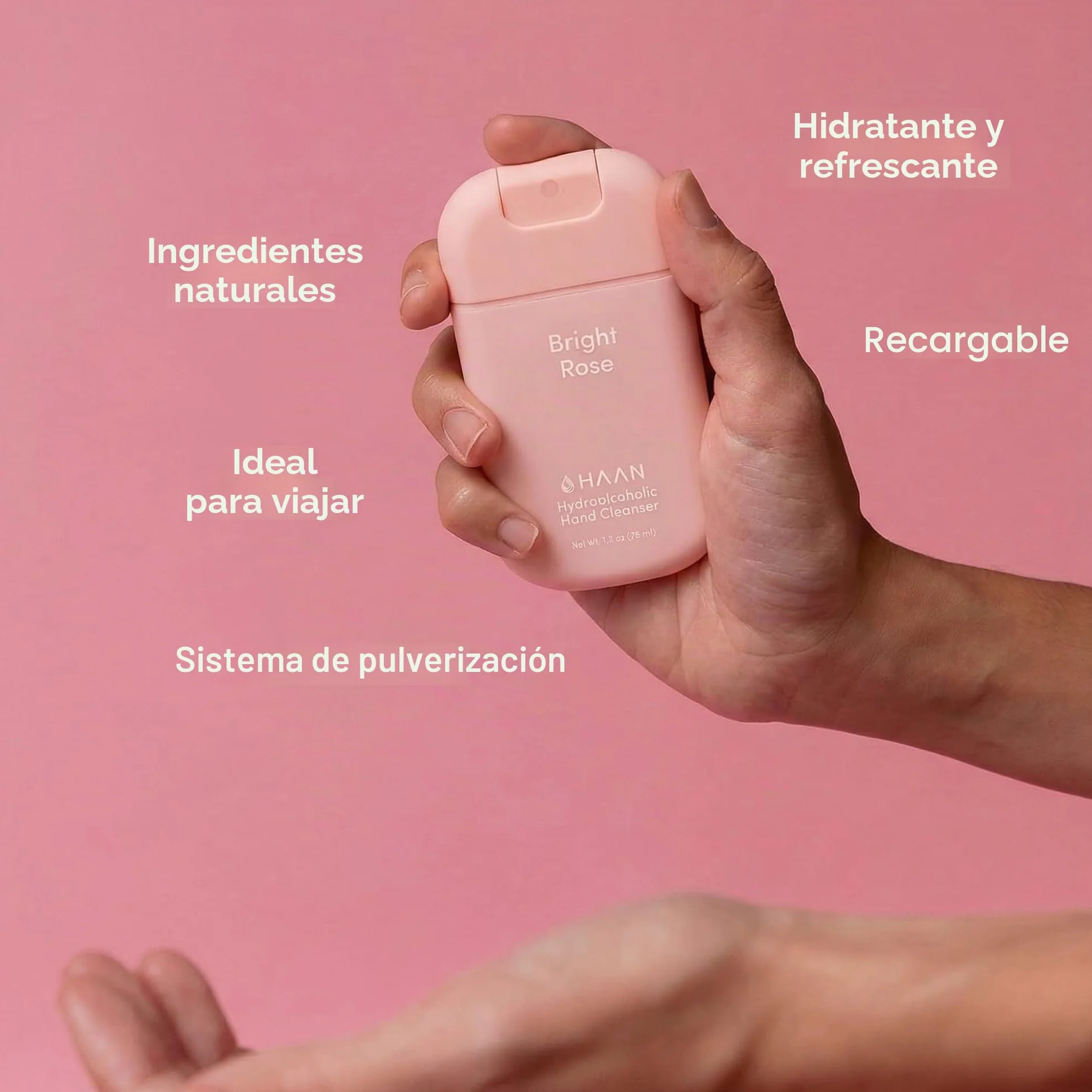 HAAN Espray hidratante para manos aloe vera pack 3 30ml