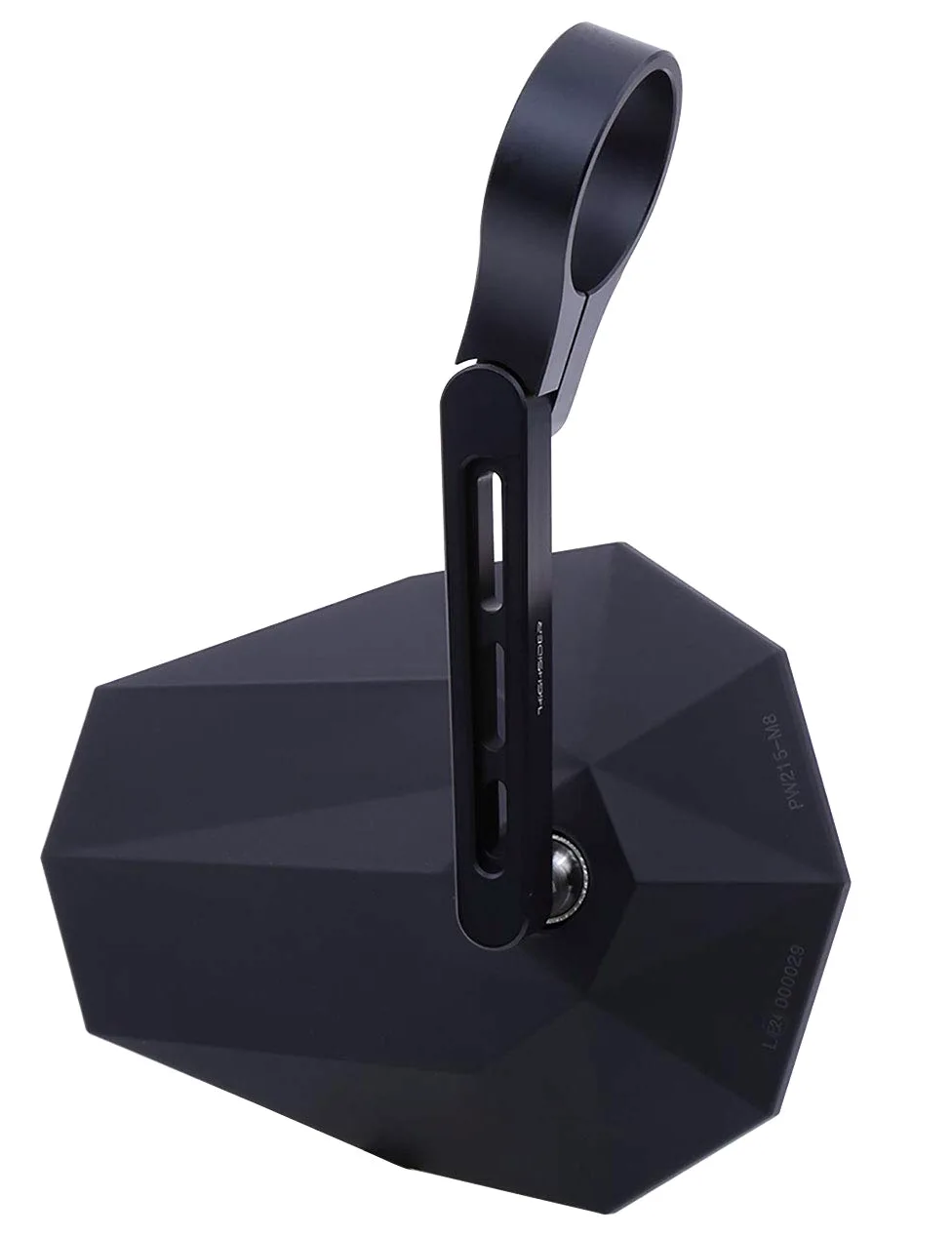 HIGHSIDER STEALTH-X5 Specchio corto estremità manubrio