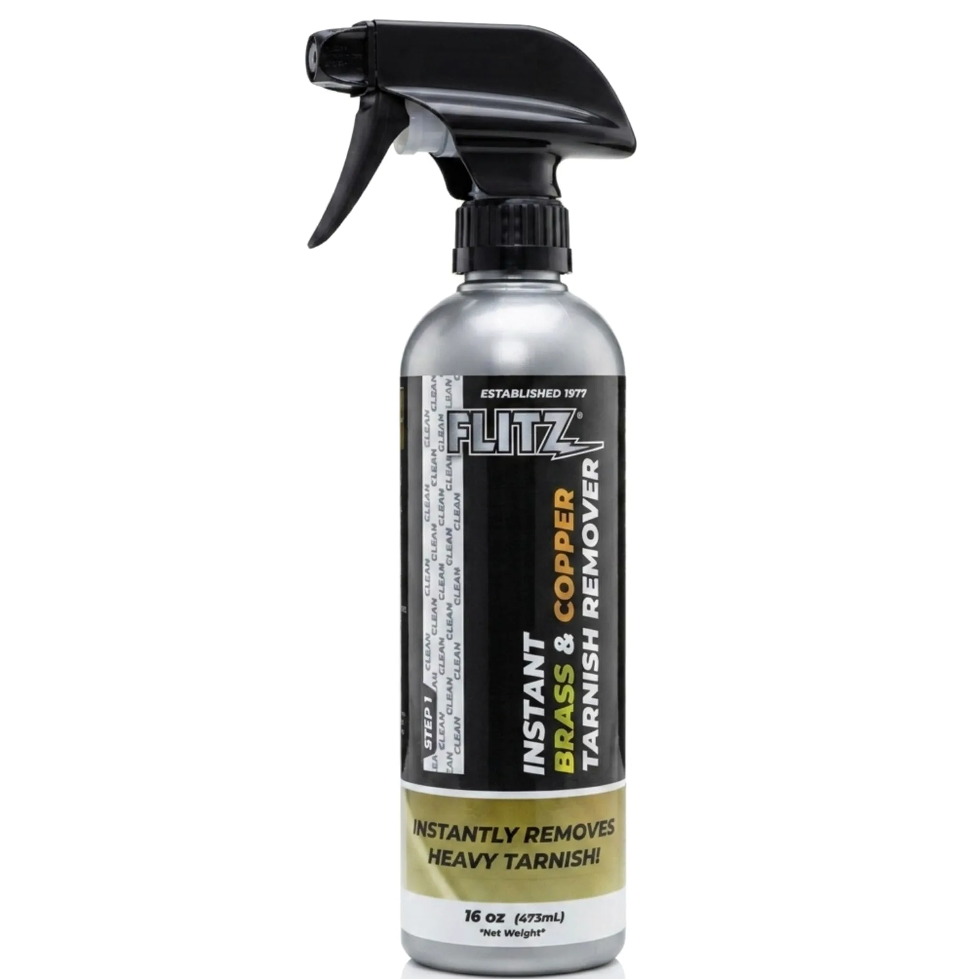 Flitz Instant Brass and Copper Tarnish Remover Spray Bottle