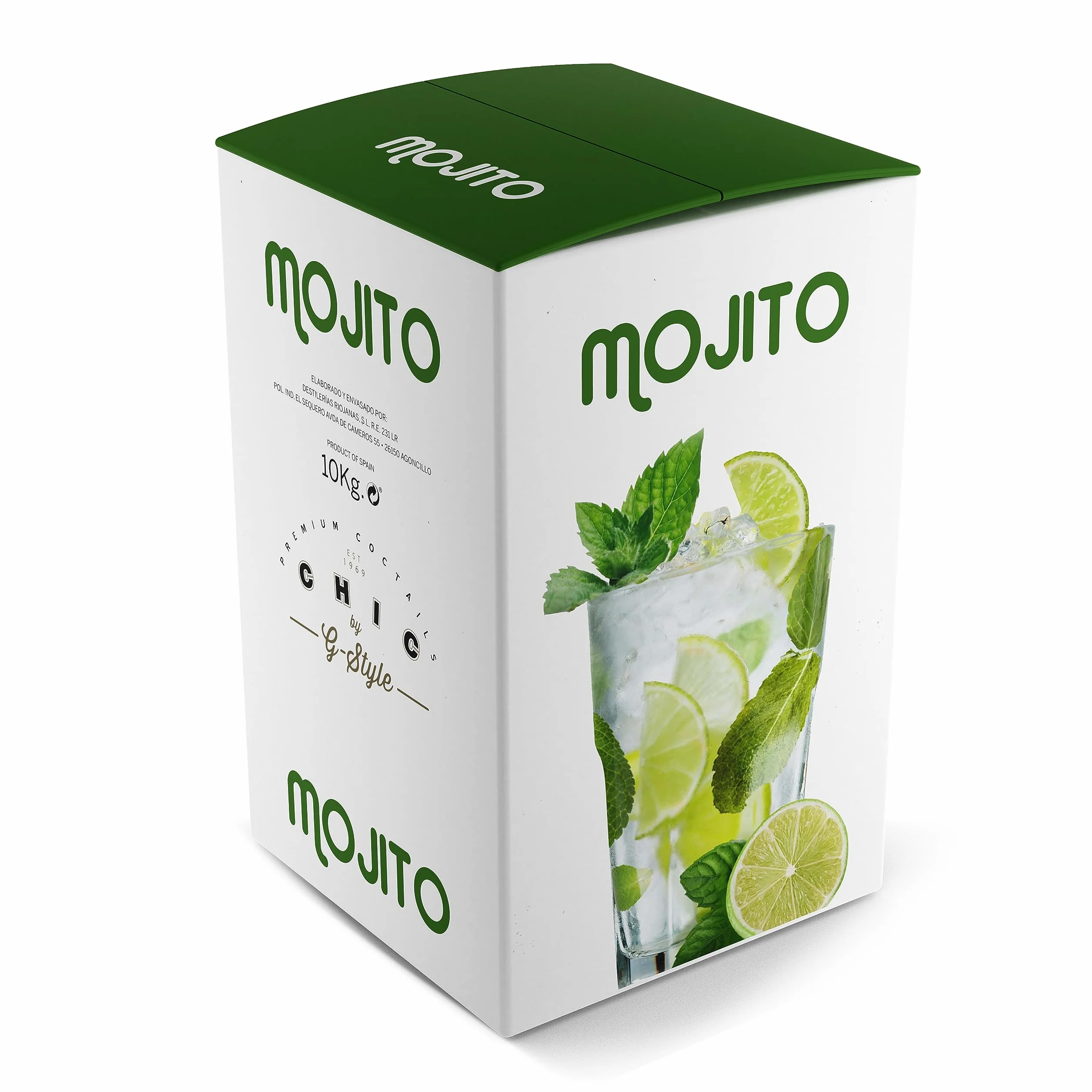 Concentrado de Mojito Premium Bag in Box 10 Kg (9L) Destilerías Riojanas