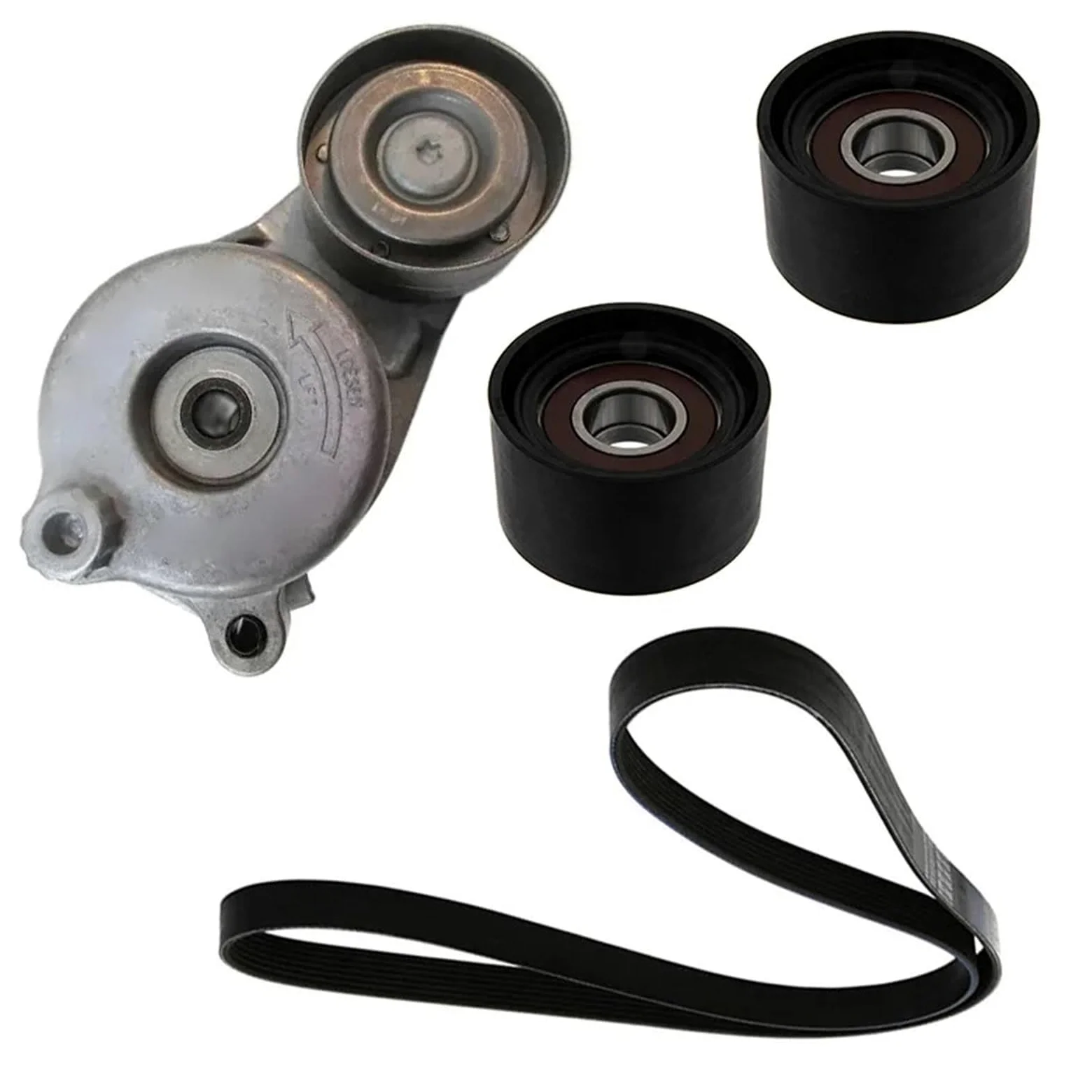 Polea tensora de la Correa de distribución para Jeep Clase E ML SR Sprinter Guía de la Correa del Motor Ruedas A6422001370 A6422001070 7PK2035