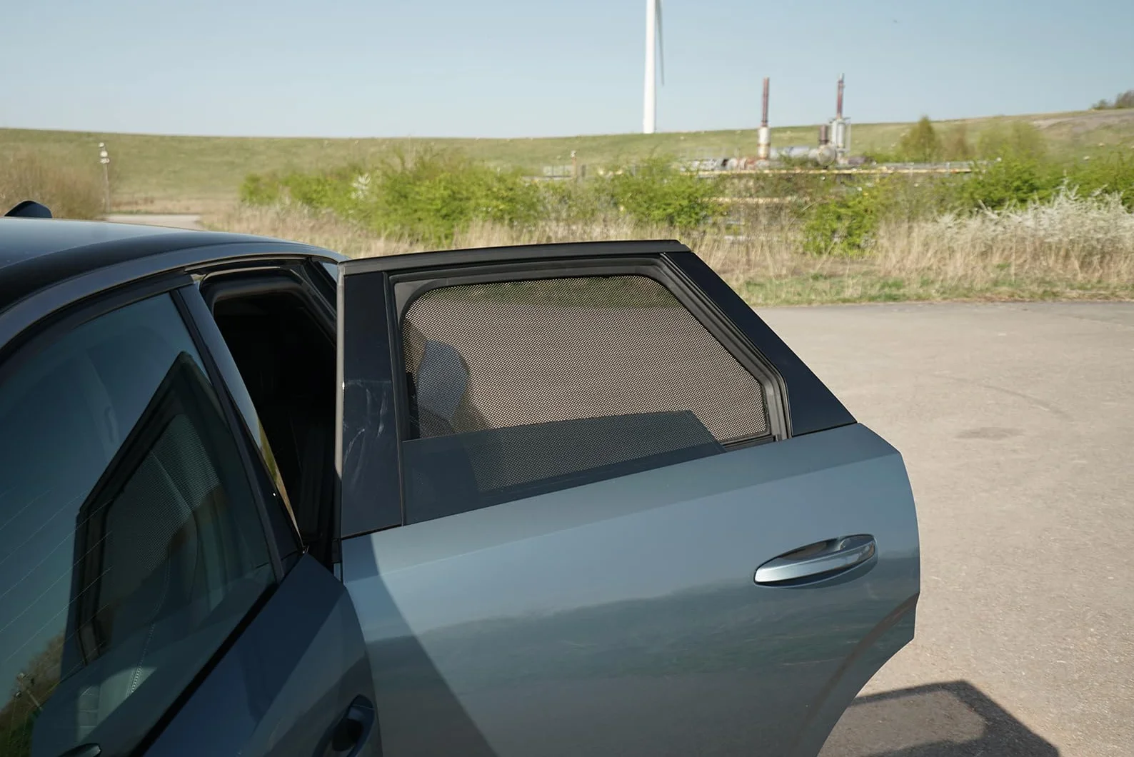 CAR SHADES Juego (Puertas traseras) Compatible con Peugeot 3008 III 2024- (2-Partes) cortinillas Parasol a Medida