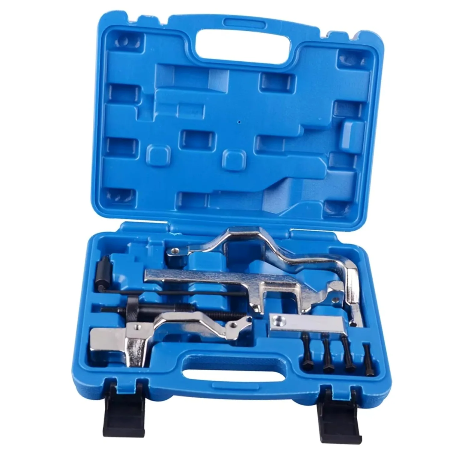 Kit Herramientas Bloqueo Compatible Con Citroen Para C4 2008-2009 Cadena Distribución Automóvil Extractor Piñón Pasador Retención Volante Juego Bloqueo Motor OEM: 119590 119540 119340