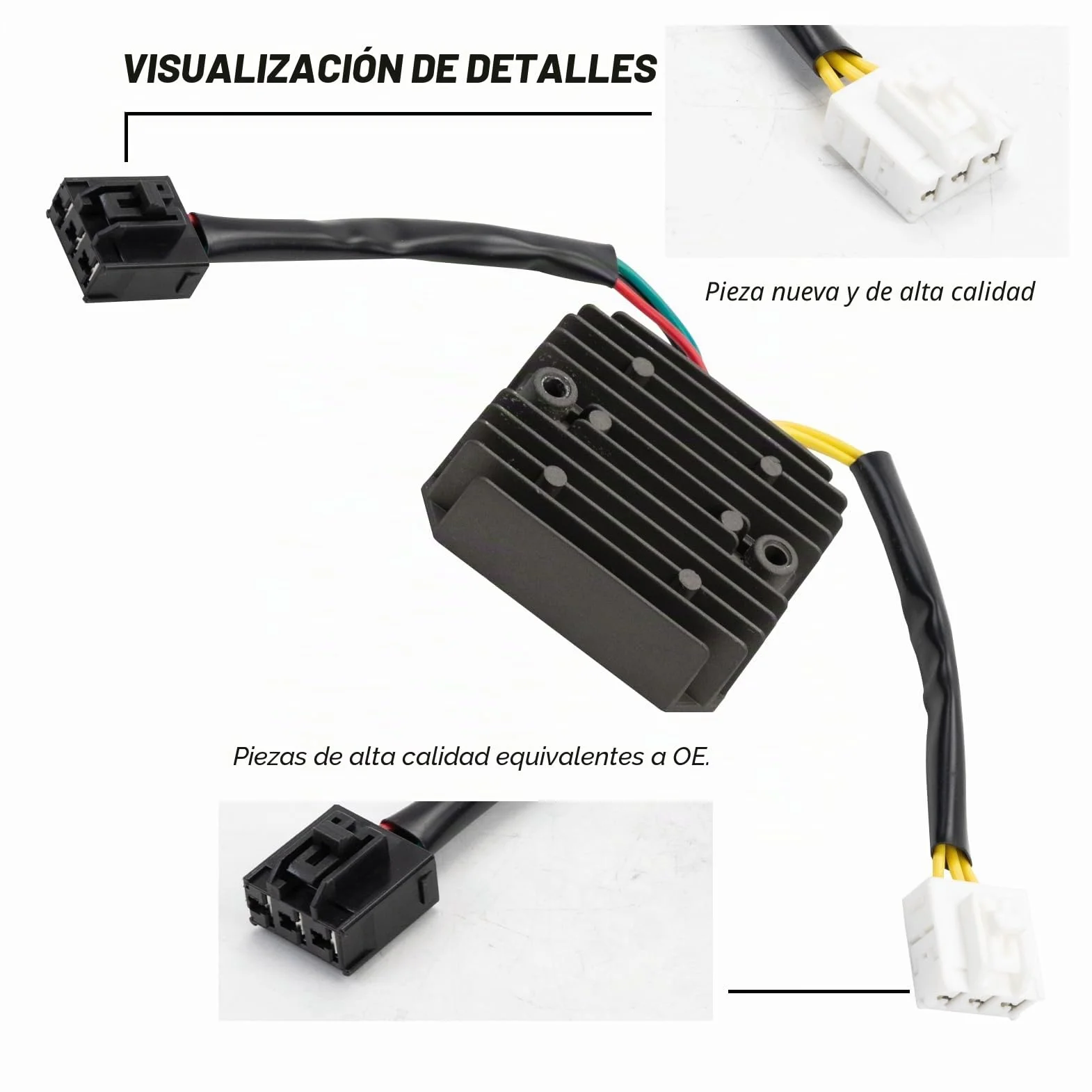 Regulador de voltaje rectificador para H-N-A SH 125/150, PS 125/150 ie INYECCIÓN Regulador de voltaje
