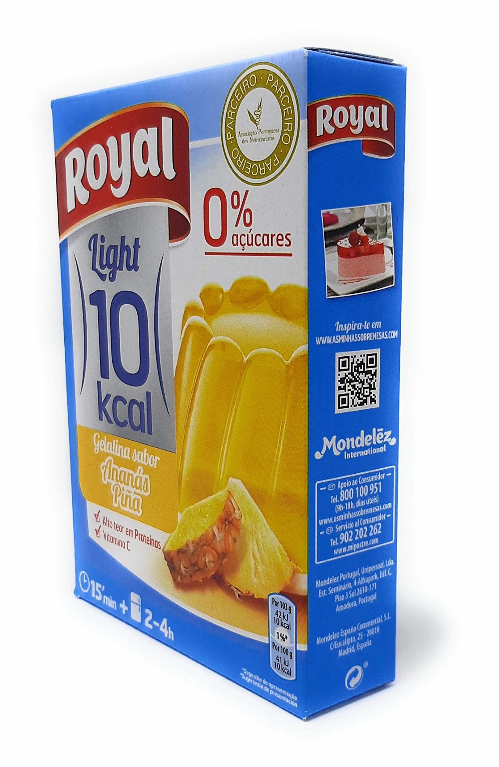 Royal Gelatina sabor Pina Light 1 L