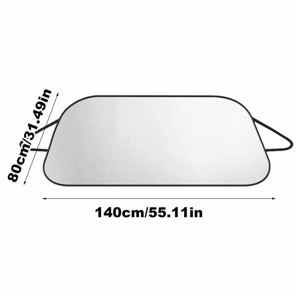 Parasol Parabrisas Coche Parasol Para Parabrisas Coche Cubierta Protectora Verano Para Rayos UV Cubierta Pantalla Visera Solar Con Aislamiento Térmico