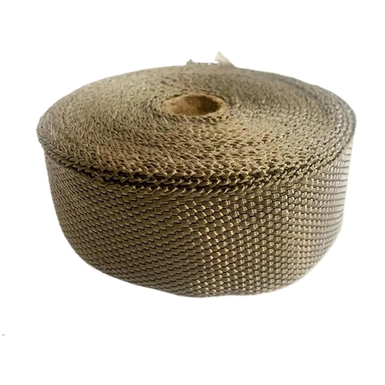 Protector de escape moto Cinta térmica de escape, envoltura, aislamiento múltiple, rollo resistente con bridas acero inoxidable, cinta protectora fibra vidrio Cubre escape moto(Width 5cmX15m)