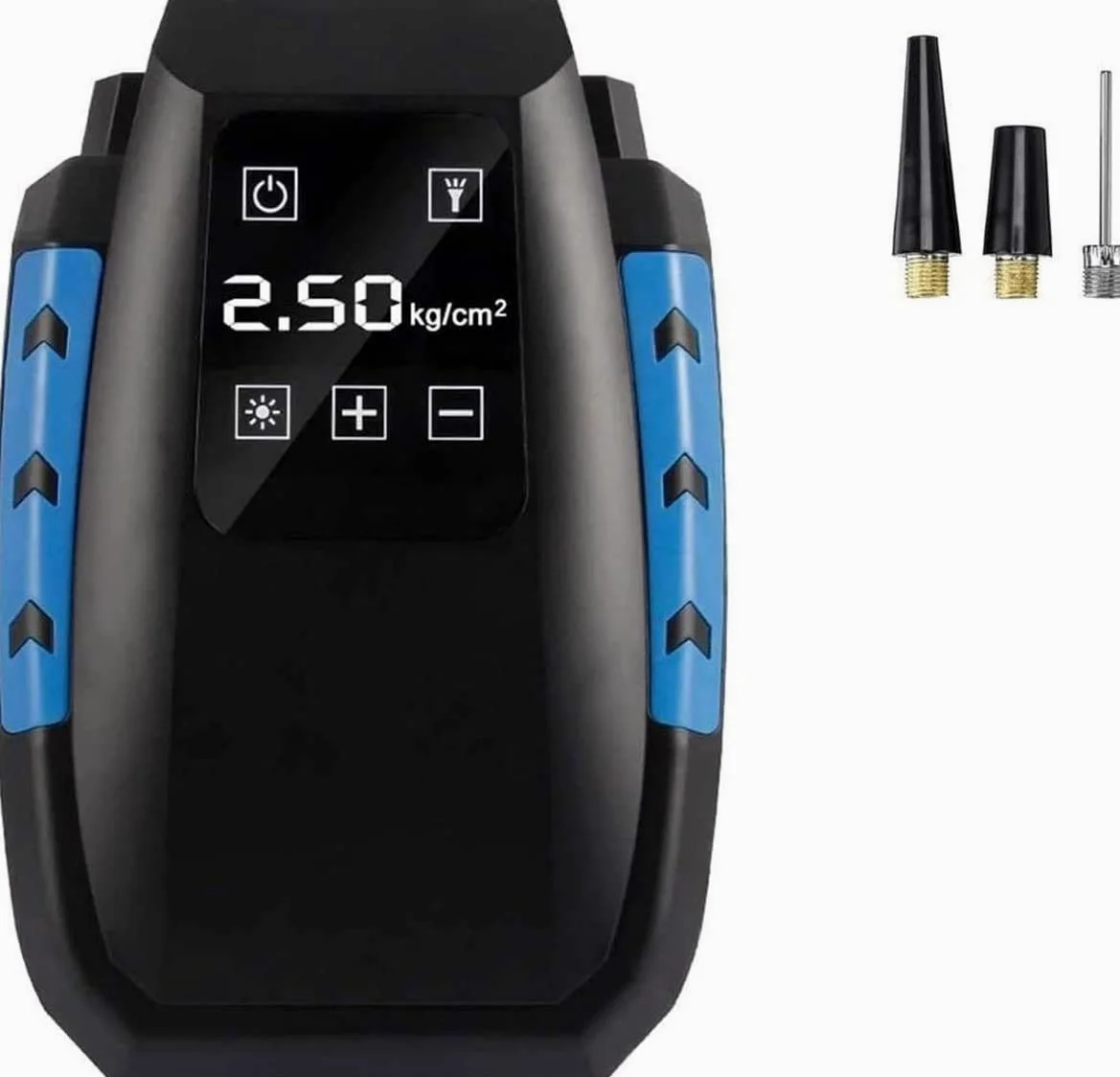 Inflador de neumáticos de compresor de Aire, Bomba de Aire Auto Touchscreen de 150PSI DC 12V para neumáticos de automóviles, Bicicletas y Otros inflables, compresor de Aire portátil con luz LED
