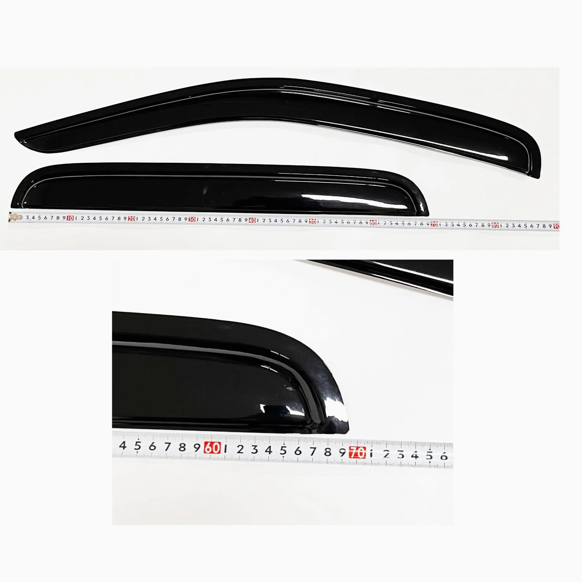Deflectores Viento 4 Piezas Protectores De Lluvia Viseras Ventana Parasol Cubierta Solar para Nissan para Navara 2004-2015 Cabina Doble Escudo Meteorológico