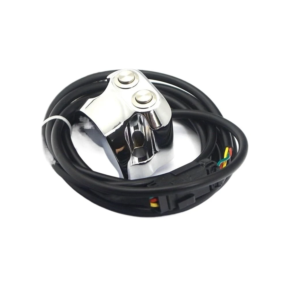 Botones Manillar ON-Off Interruptor Interruptor Control Suspensión Neumática para Manillar 1'' Y 25 Mm 2 Botones para Sportster 883 1200 XL para Dyna Street Glide V-Rod