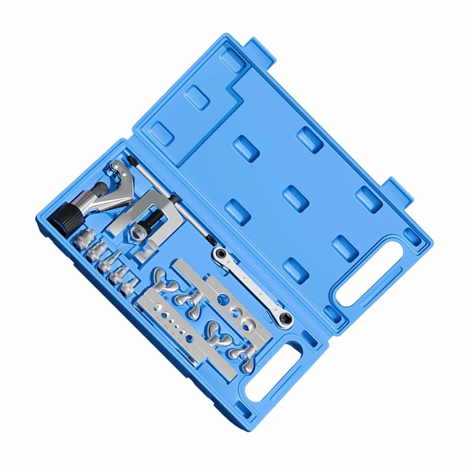 Kit Abocardador Tubería Freno Set De Reparación Y Mantenimiento De Líneas Y | Juego Herramientas Abocardado Simple Para Taller Hogar Industria Garaje Exterior Coche Camión Se