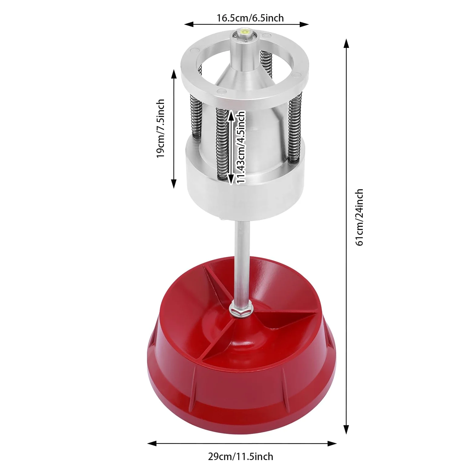 Equilibriador de neumáticos de ruedas, equilibrador profesional de nivel de burbuja para coche, camión, furgoneta, bicicleta, cubo portátil, equilibrador de neumáticos para reparación de ruedas