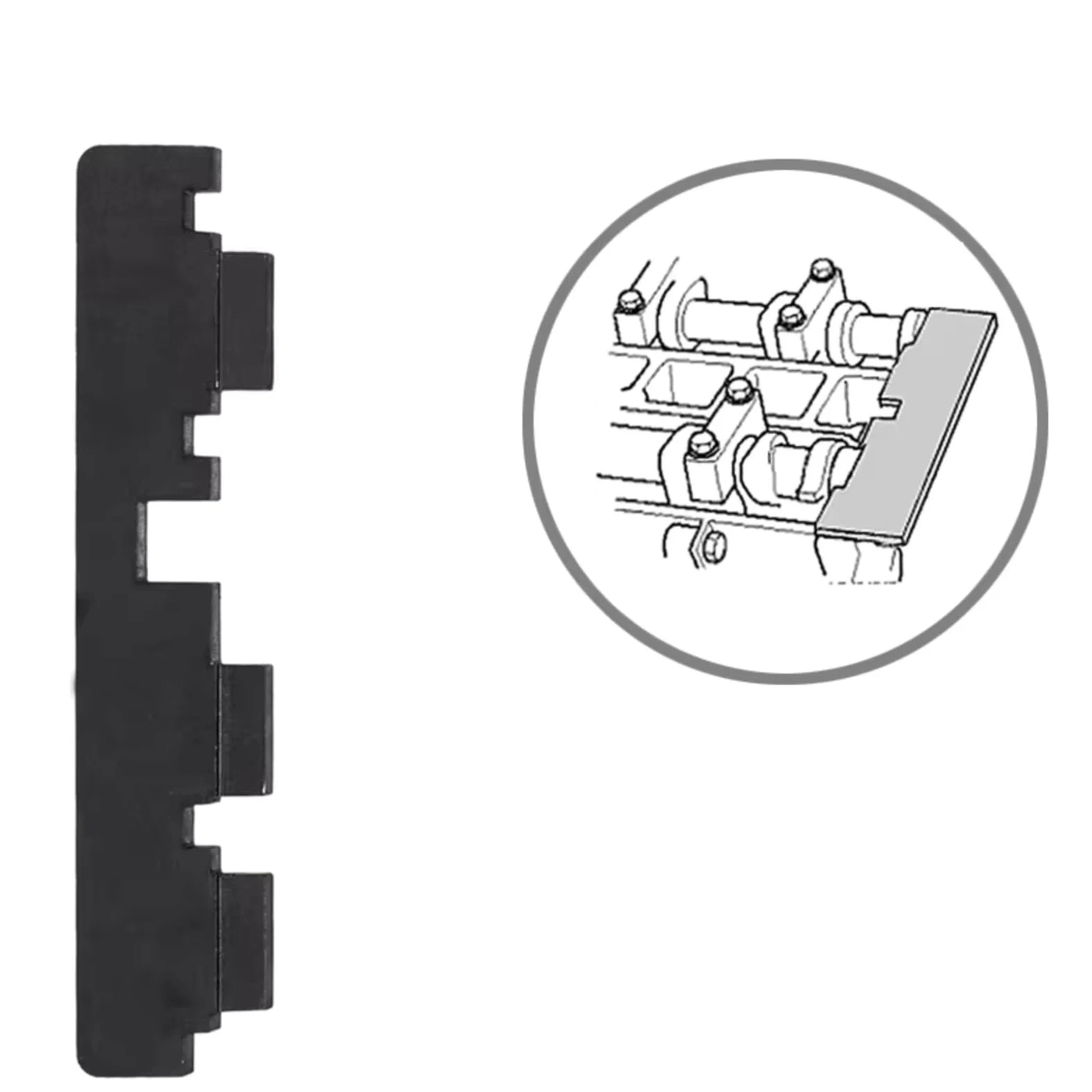 Compatible con Ford para Tourneo para Connect para Courier 2013-2020 Kit Herramienta Bloqueo Tensor Árbol Levas Motor Coche 303-1097 Bloqueo áRbol Levas