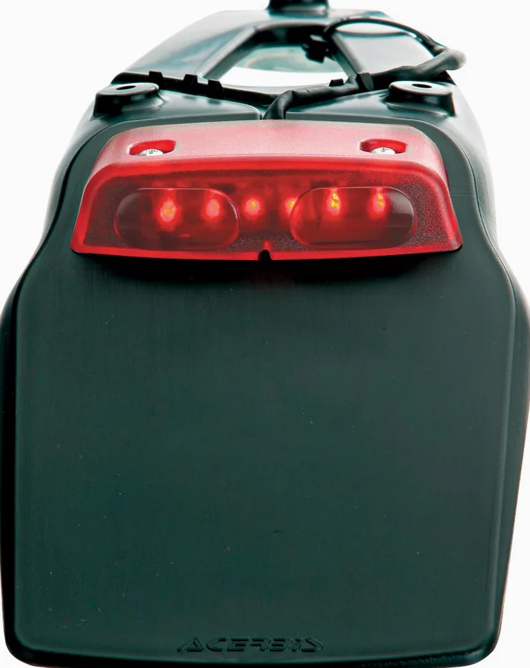 Acerbis 0008326.090 Portatarga Led, Negro