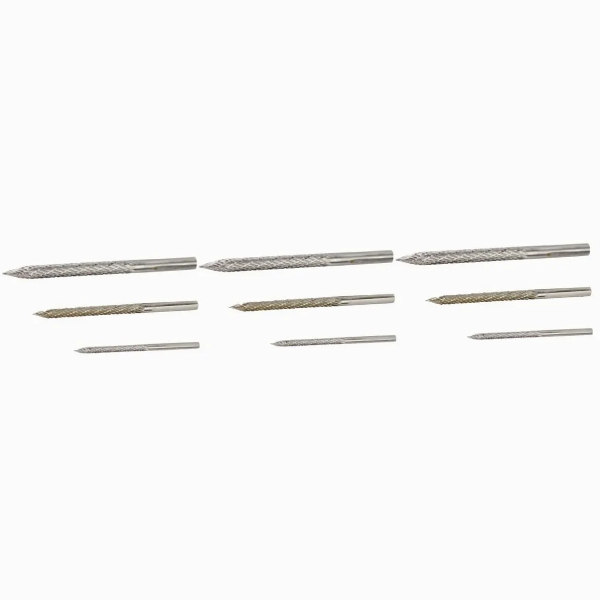 SHERCHPRY 3juegos Puntas De Reparación De Neumáticos De Brocas De Para Automóviles y Motocicletas y Herramienta Para Remover Daños y Puntos De Pinchazo