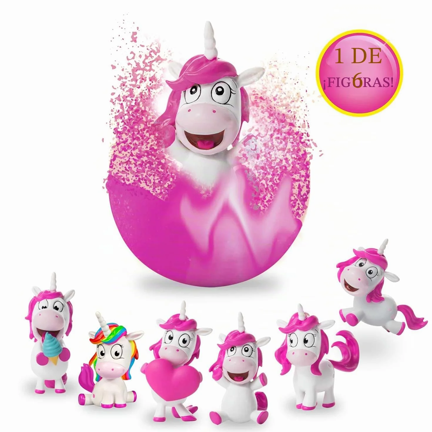 Bombas de Baño Infantiles Unicornio Regalo Sorpresa Pack 3 Palomitas