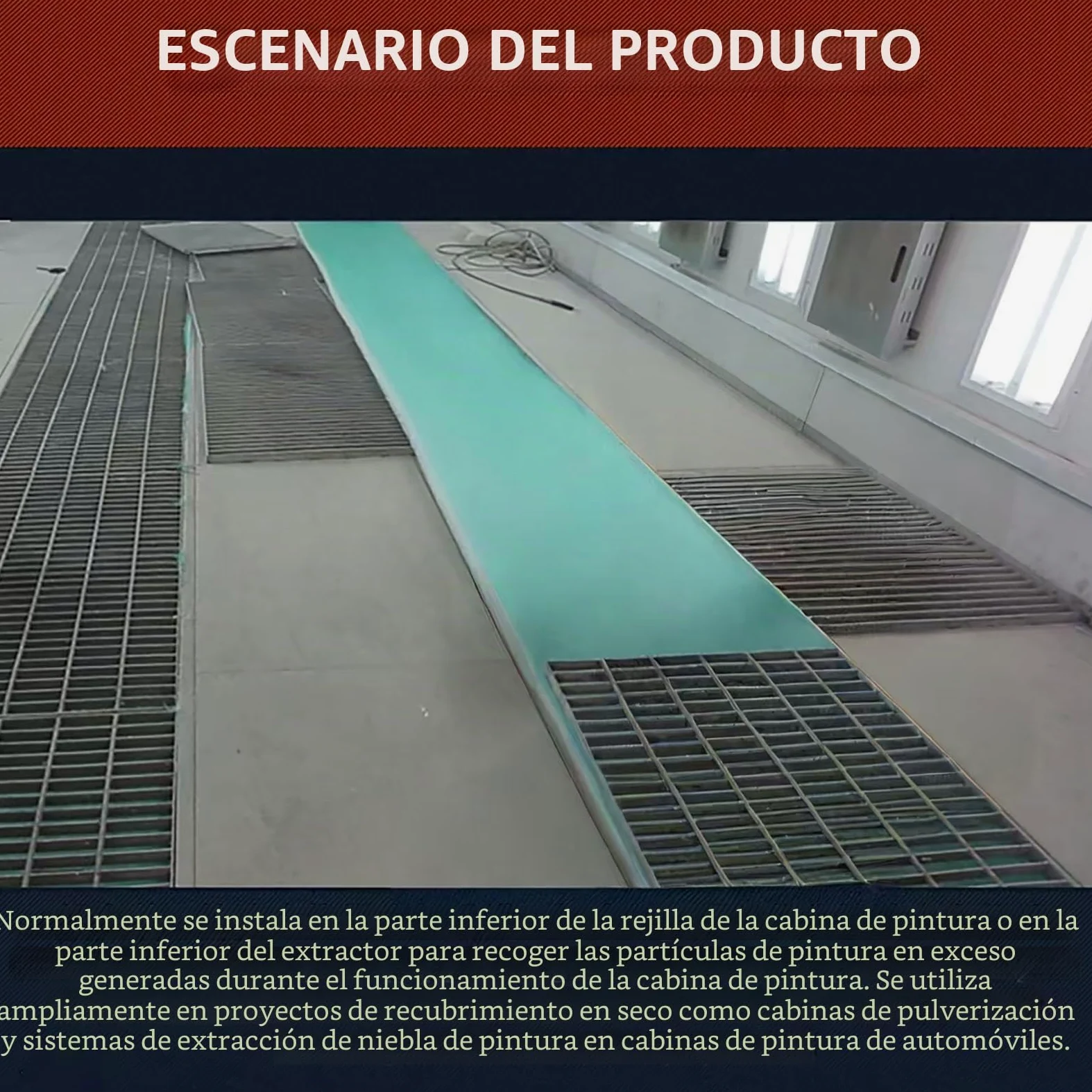 DRISSA Filtros de Cabina de Pintura, Rollo de Filtro de Escape para Cabina de Pintura, filtros de Escape para reemplazar cabinas de pulveriza(Size:3.28x65.6ft(1x20m),Color:Thickness: 60mm)