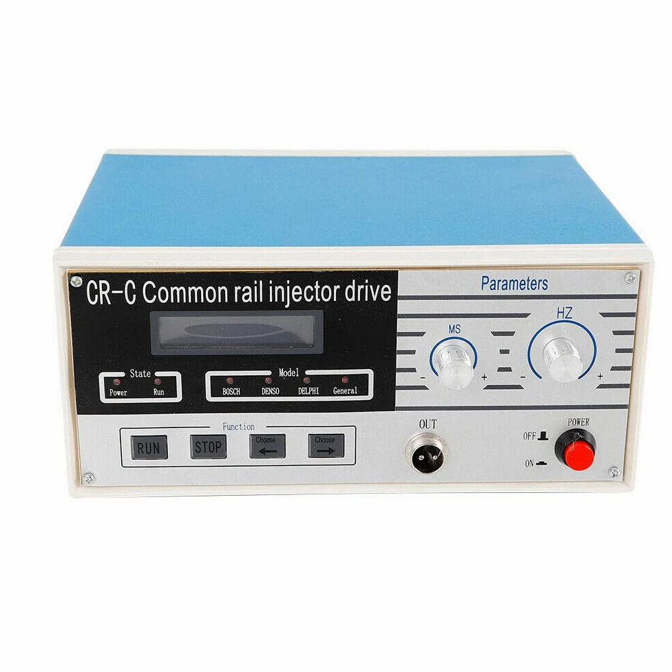 CR-C probador de inyector de barandilla común multifunción reparación inyector de combustible LCD pantalla diesel Common Rail inyector Tester