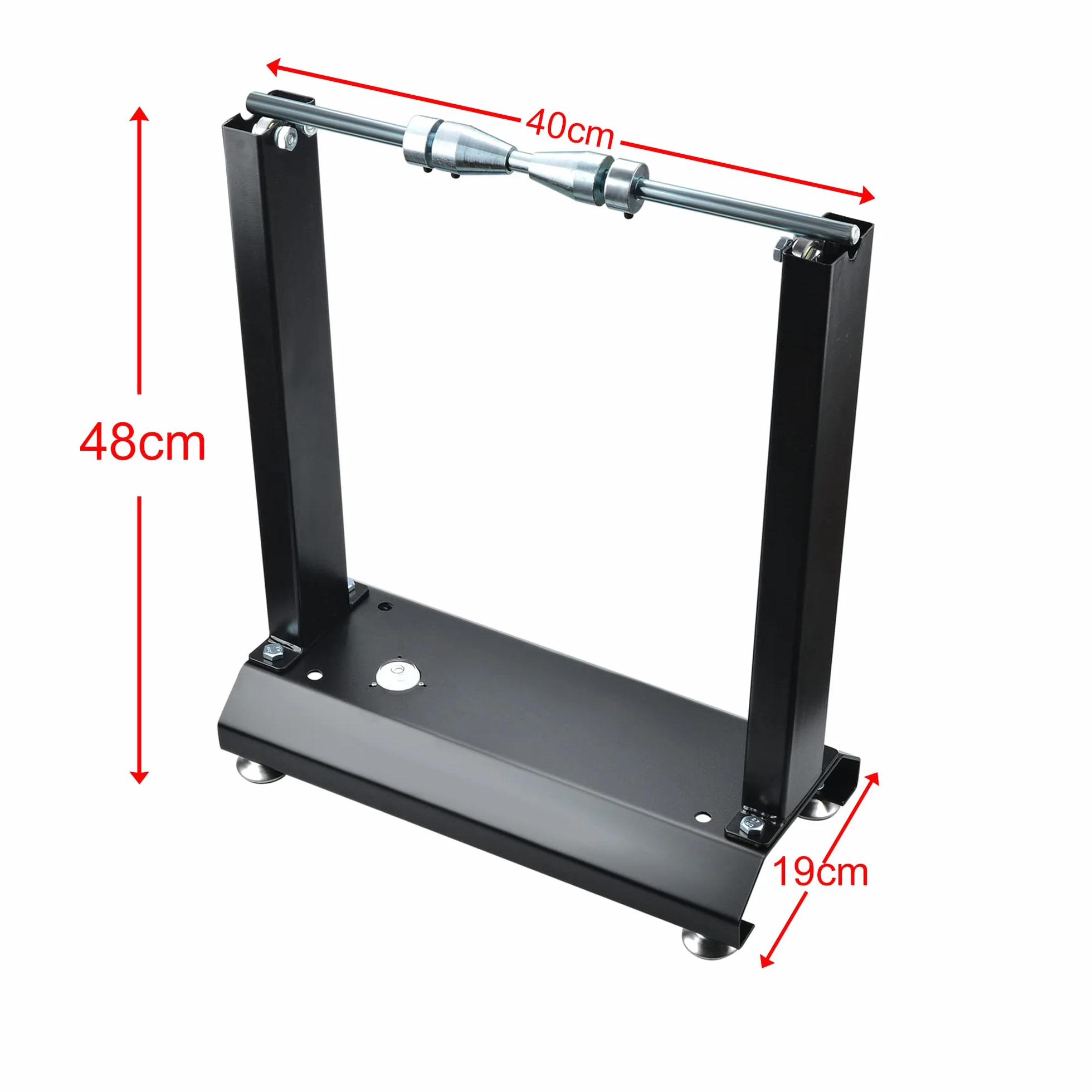 Herramientas portátiles para balanceador de ruedas de bicicleta para motocicleta/soporte de alineación, soporte de equilibrio de llantas, herramientas estáticas giratorias