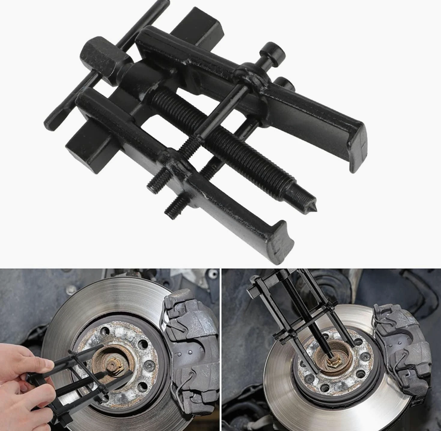 Kit de Bomba de vacío para automóvil, purgador de Frenos, comprobador de presión, Herramienta Manual, Duradera y eficiente, 2 en 1 para Mantenimiento de vehículos y extracción de fluidos.