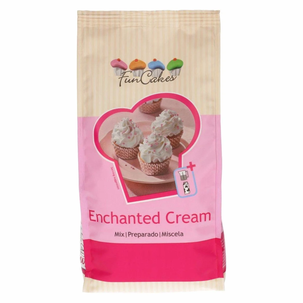 FunCakes Preparación de crema Encantada 900 g