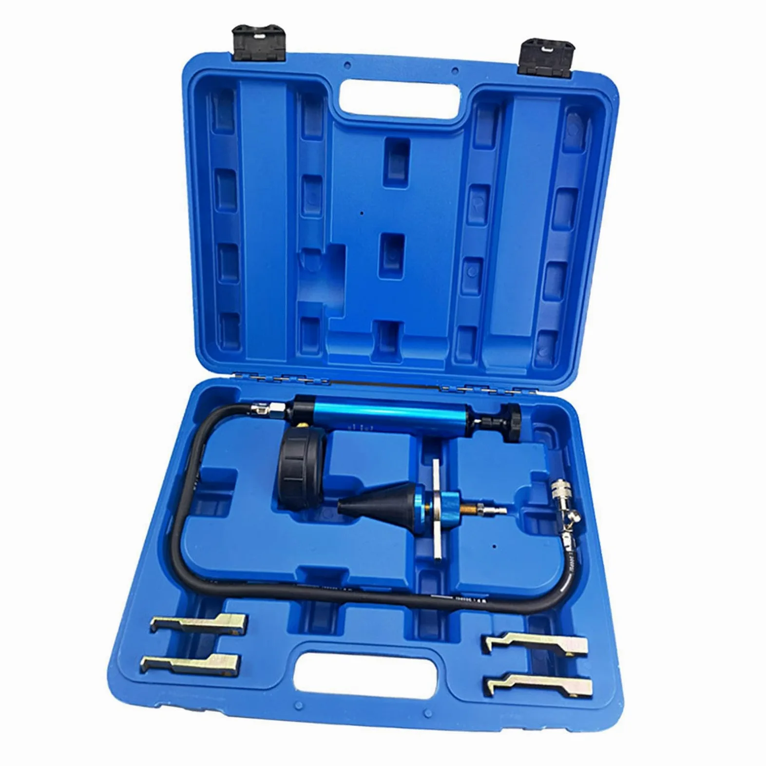 Kit de Herramientas de Prueba de Fugas de presión de radiador con Garra de Cabeza cónica para automóviles y Camiones Que garantizan un Ajuste