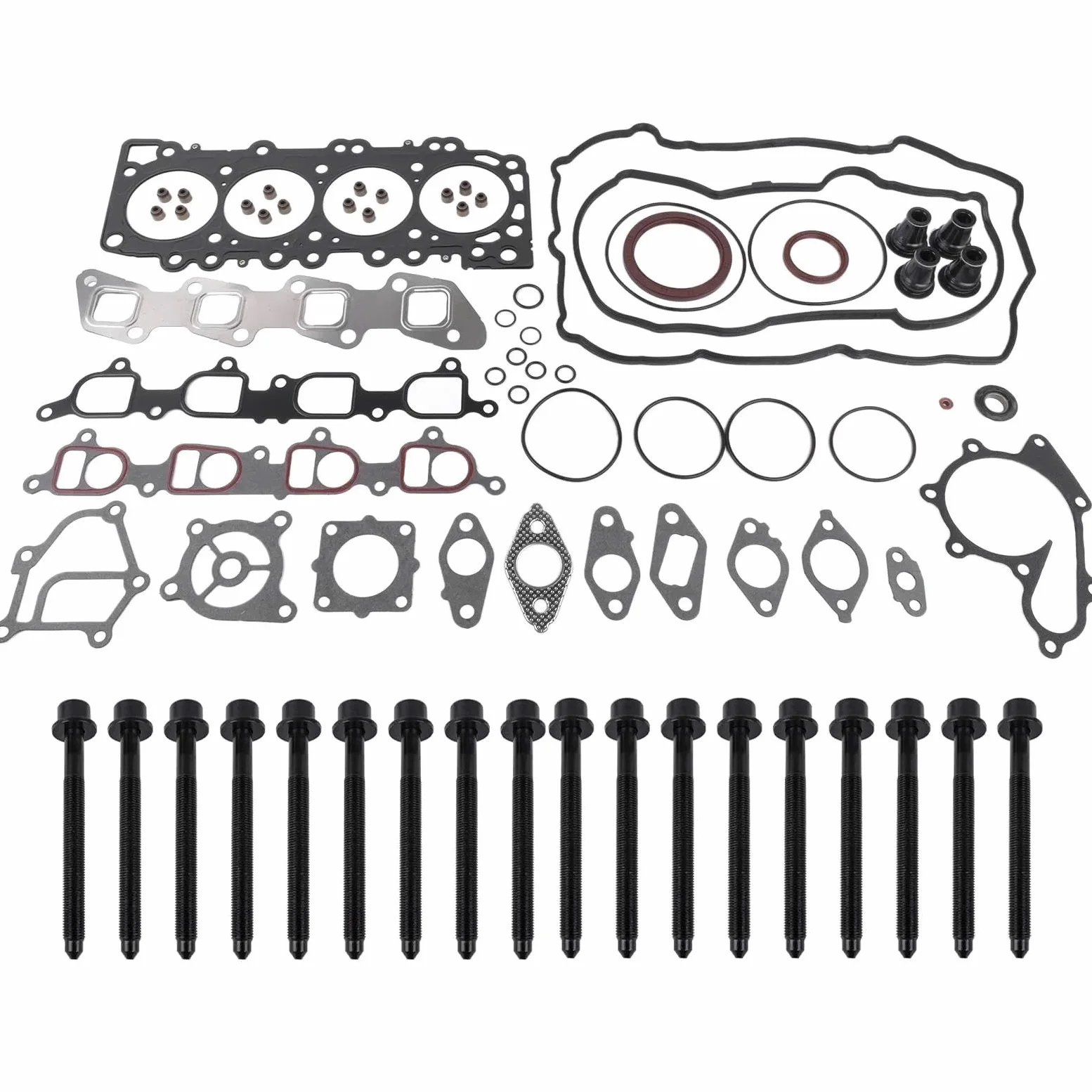 Tapa de balancines Juego Completo De Juntas De Culata De Motor Para Nissan Para Navara D40 Para Pathfinder R51 2,5 DCi Diesel Tapa de La Válvula