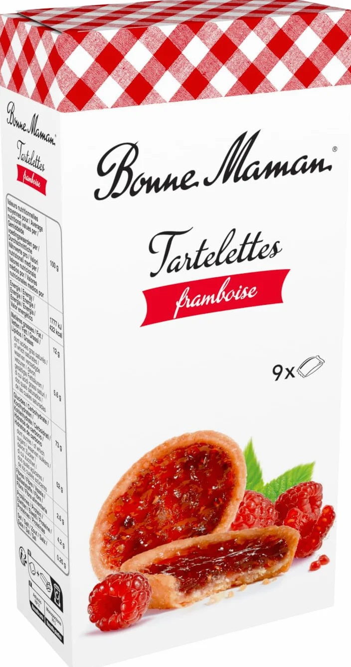 Bonne Maman Tartaleta de Frambuesa 135 gr