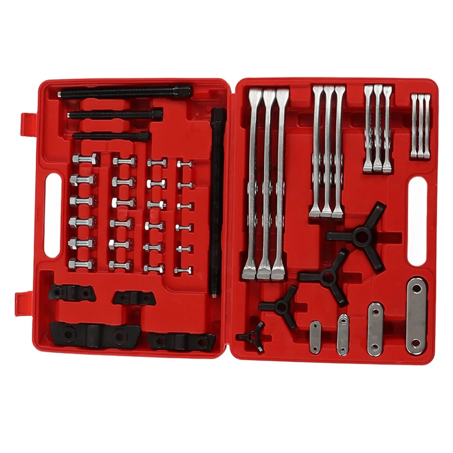 Juego de Separadores de Cojinetes de Extractor de Cubo de Engranajes de 72 Piezas, Herramienta Profesional de Reparación de Automóviles, Universal para Poleas, Piñones, Cubos de Engranajes,