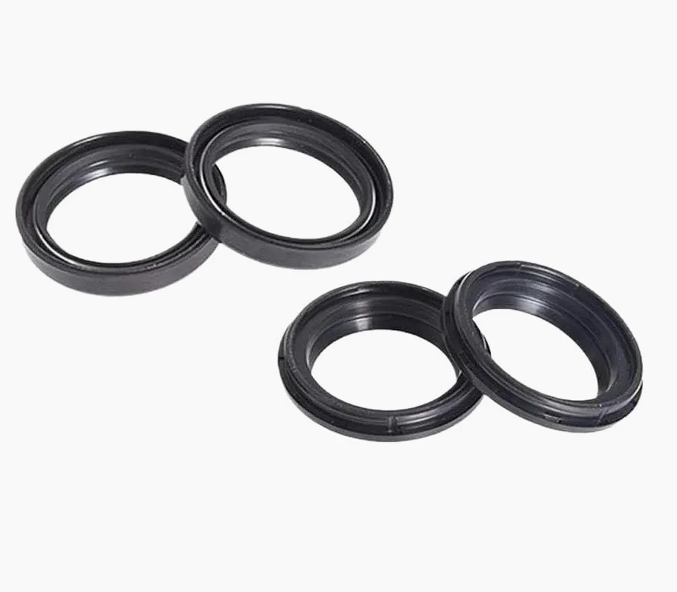 Retén Aceite Cubierta Antipolvo Horquilla Delantera Para Suzuki GSF 400 600 650N 650S Para Bandit AN650 Para Burgman SV650 GSX600F(4 Set)
