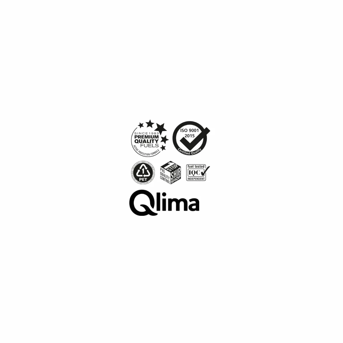 Qlima - Combustible para Estufas de Parafina, Bajo Olor y Alta eficiencia, 20 Litros