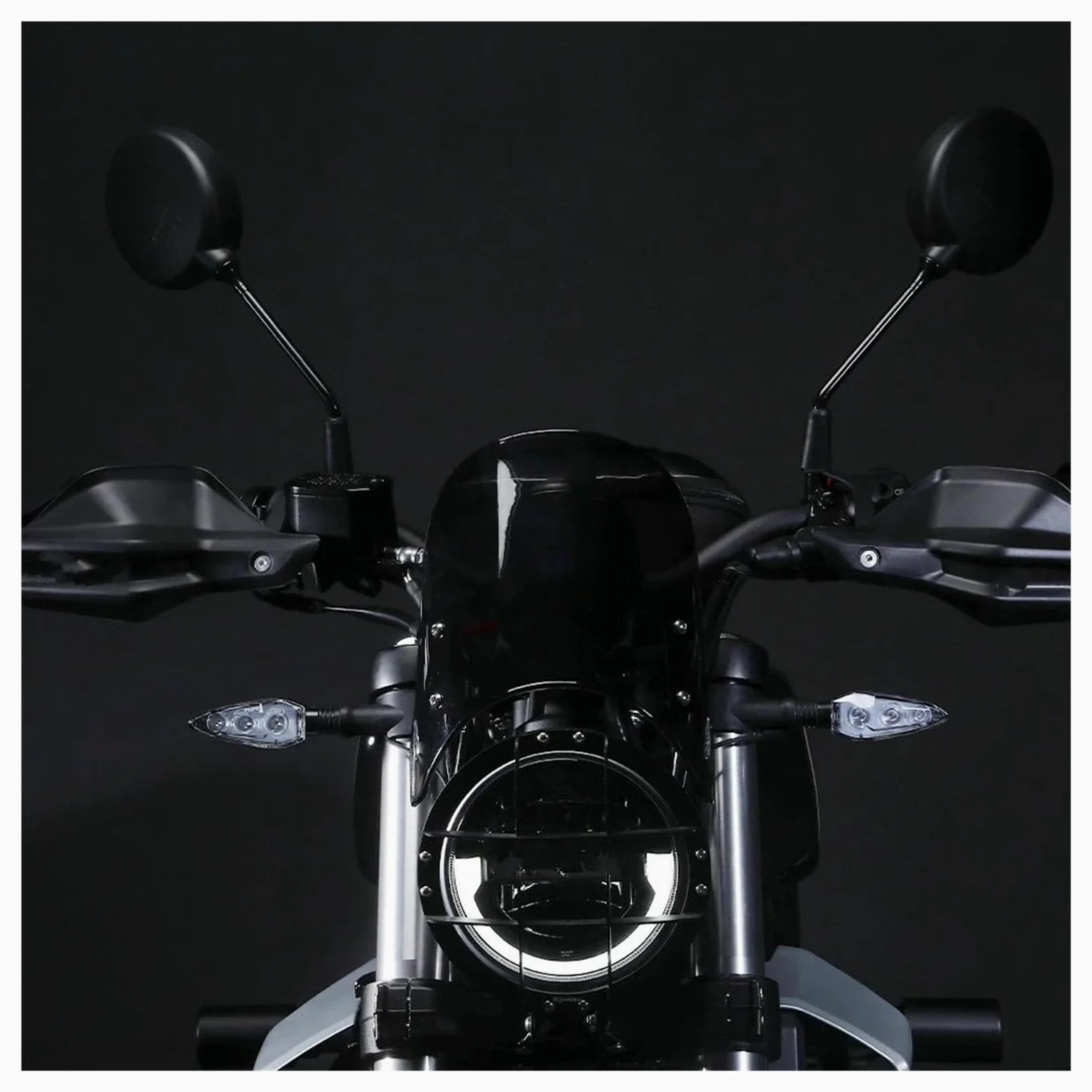 Deflector Aire Moto Parabrisas Delantero Motocicleta con Soporte Montaje para X350 Accesorios Piezas Motor para X 350 2023 Deflector Viento Motocicleta