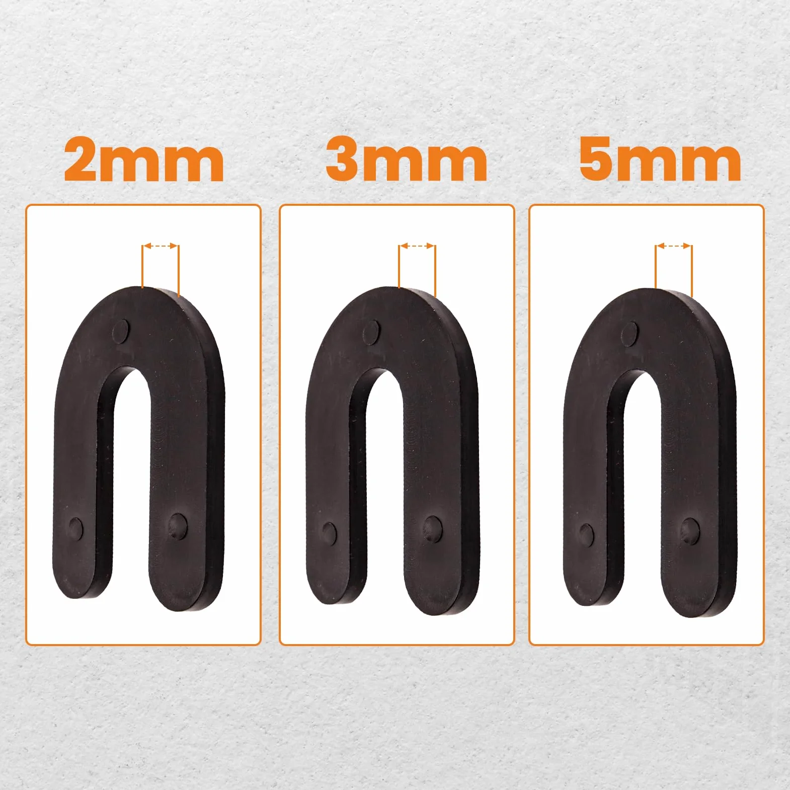 maXpeedingrods Kit de instalación de elevación de coche, paquete de 16 pernos de anclaje de cuña de 5-1/2 x 3/4 pulgadas + kit de 30 cuñas