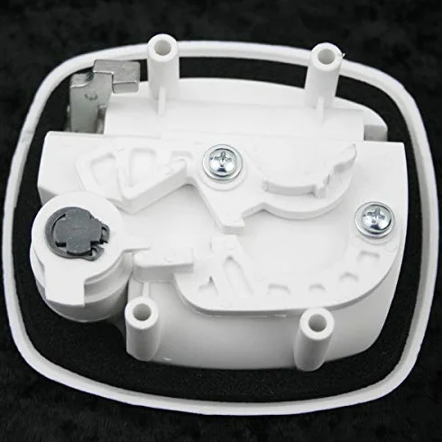 Cerradura de puerta de cierre automático para caravana, casa rodante, FF-System blanco FAP