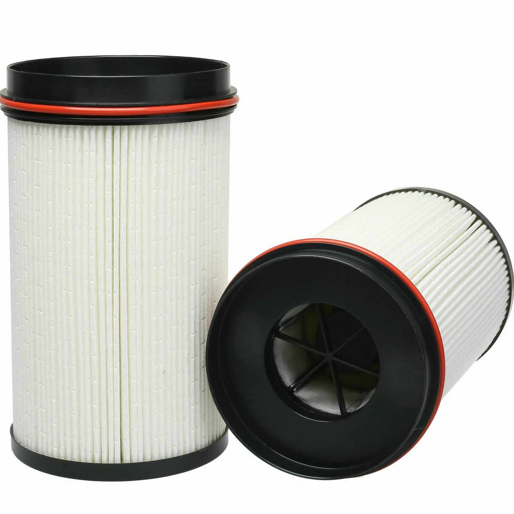 Paquete de 4 separadores de agua de filtro de combustible R61709 compatibles con Freightliner Detroit Diesel DD13 DD15 DD16 motor diésel reemplaza DDE R61709, FS20176, PF46235, DDER61709, 03-40538-009