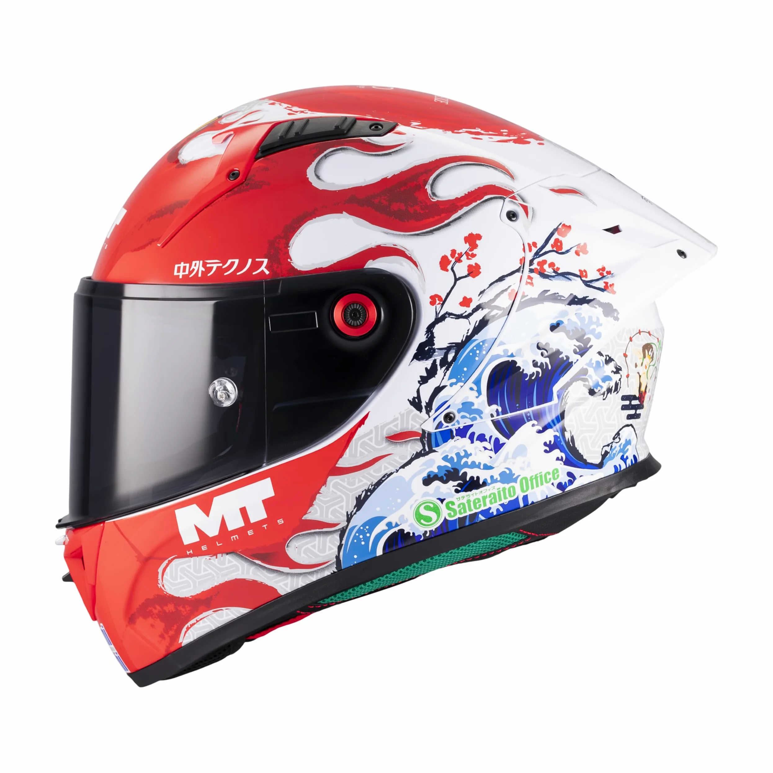MT HELMETS KRE+ S – Casco Moto Integral de Competición en Fibra de Carbono con Pantalla MT-V-29, Cierre Doble D, EPS Multidensidad y Homologación FIM/ECE 22.06 / DOT