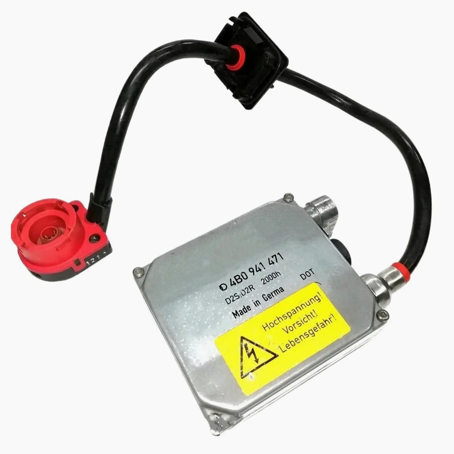 Xenon Ballast Hid 5DV00776015 5DV00776071 4B0941471 Módulo Control Faros Balasto Xenón para D2S D2R Y H7 H8 H9 H11 9005 9006(D2S D2R Socket X1PCS)
