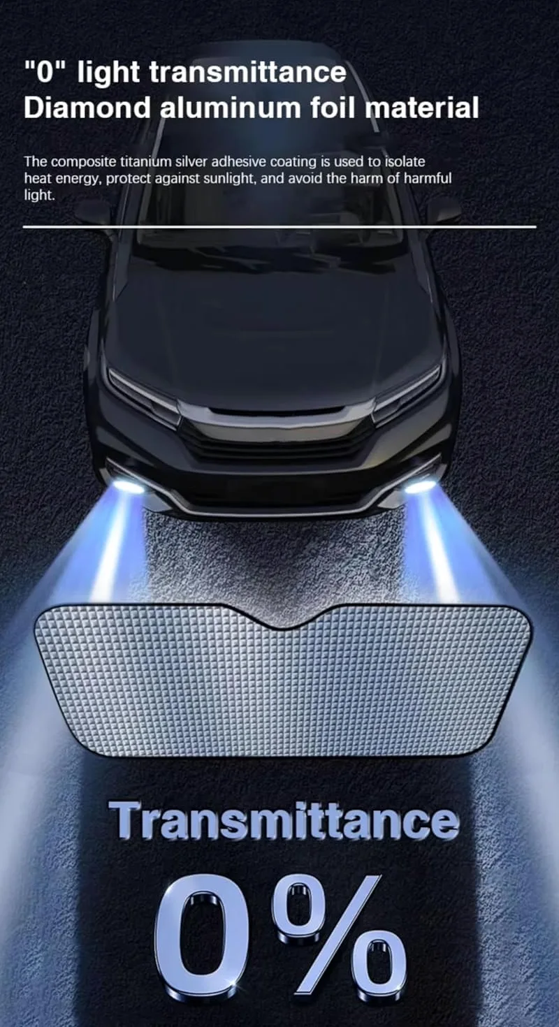Parasol para El Interior del Coche para Suzuki Grand Vitara (2005-2019), LáMina De Aluminio Parasol para Parabrisas De Coche Plegable, ProteccióN Solar UV, Accesorios,All