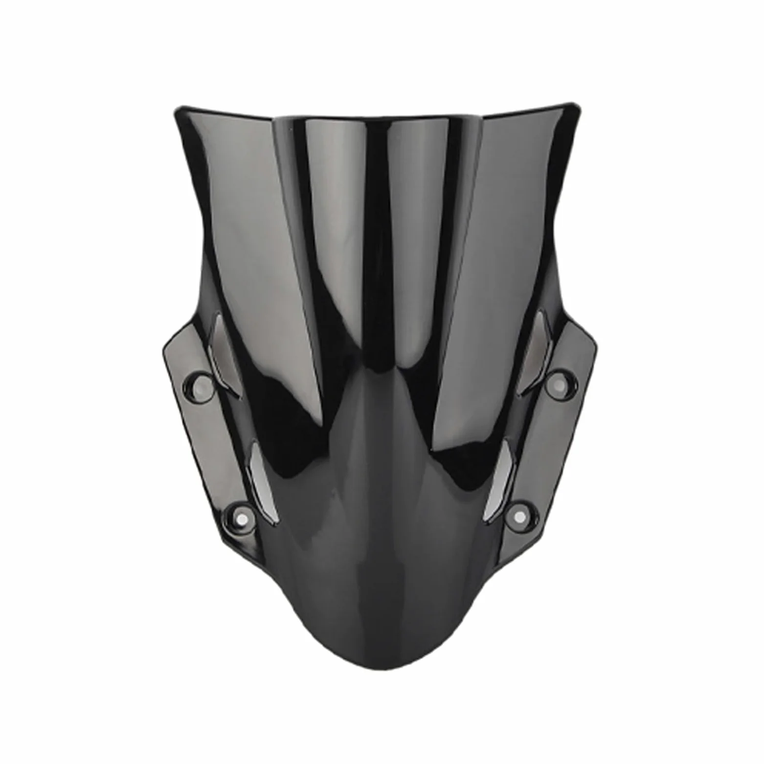 Motocicleta Viento Deflector para Suzuki para GSX250R para GSX 250 2017-2021 Deflector Doble Burbuja para Motocicleta Parabrisas Carenado(Negro)