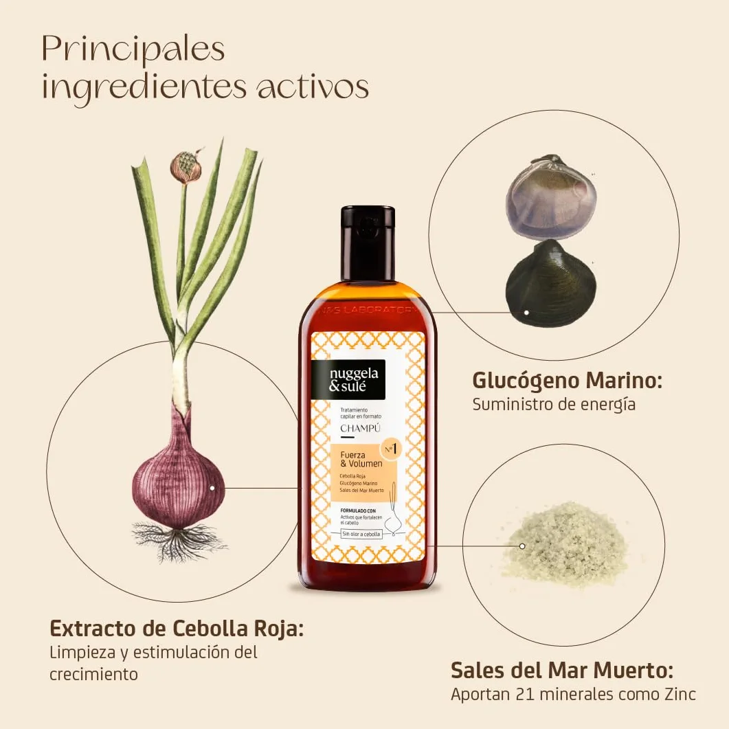 Nuggela & Sulé Champú Nº1 Fuerza & Volumen 250 ml