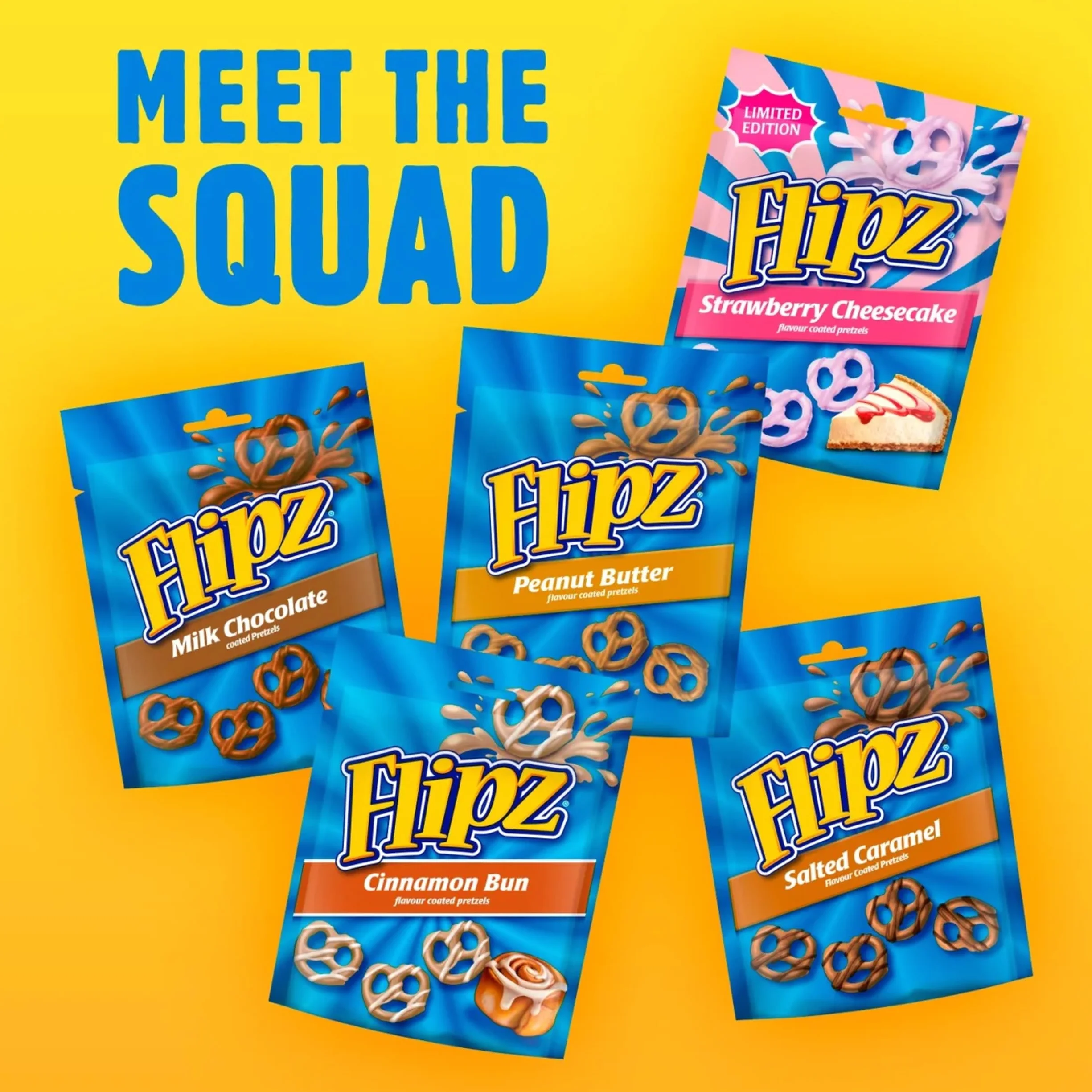 MCM MC vidades Flipz Pretzels Chocolate con Leche, 100 g