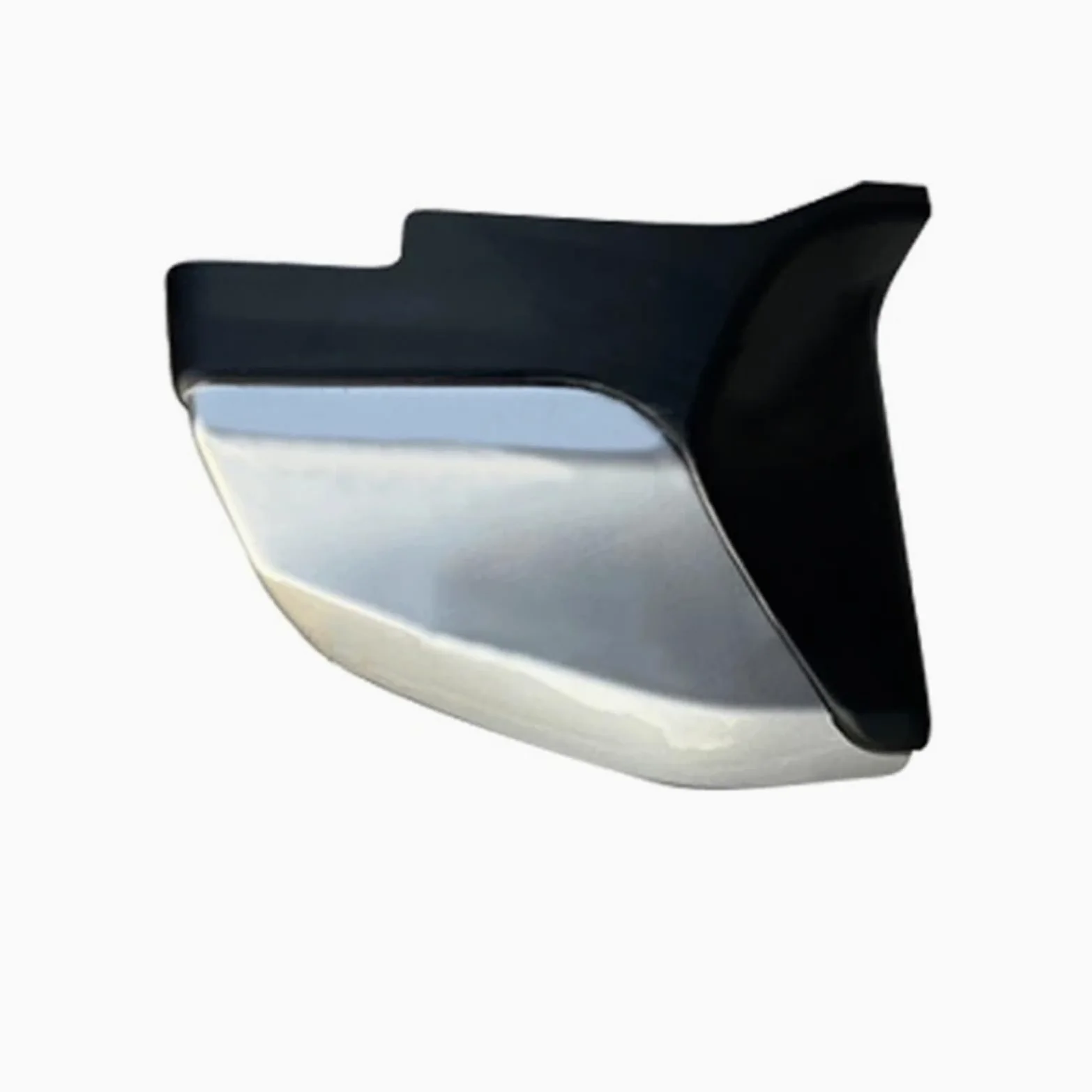 Tapa de estribo lateral para puerta de coche, compatible con ISUZU D-MAX D MAX RG 2021-2024, accesorios para estribos. escalera techo coche(Silver Front Left)