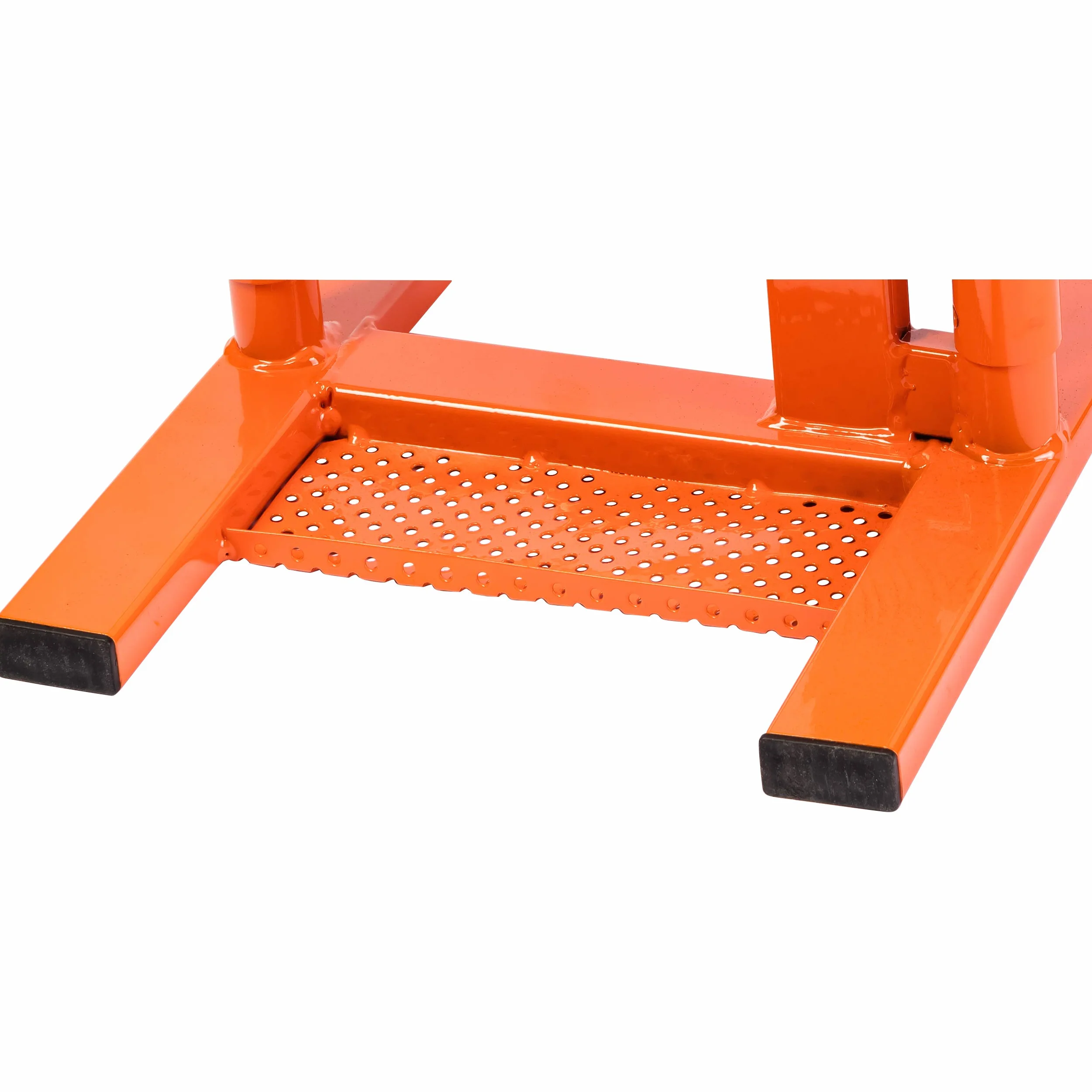 Hi-Q Tools Soporte de Montaje, Soporte de Moto, Elevador de Moto, 25-34cm, Acero, Naranja