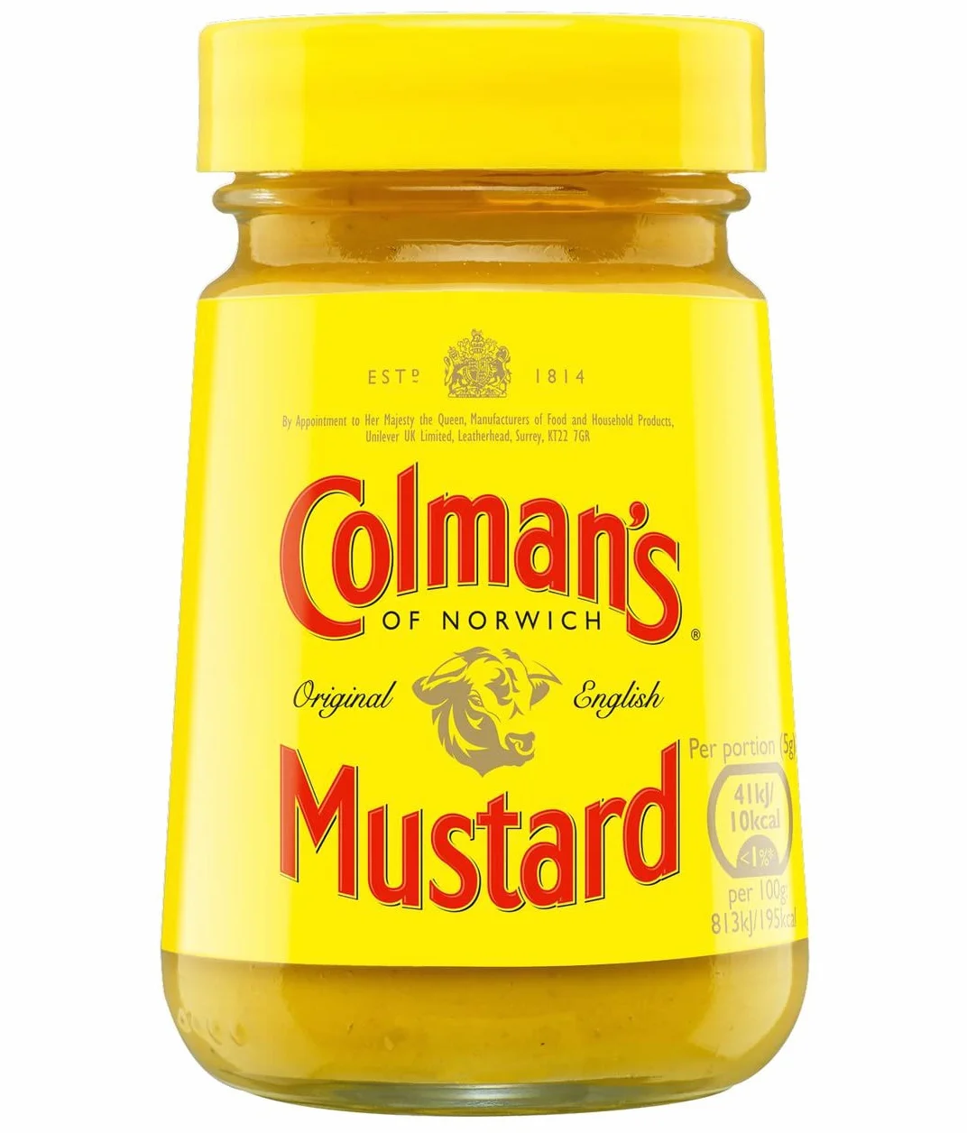 Colman's Original English Mustard 4 x 100 g